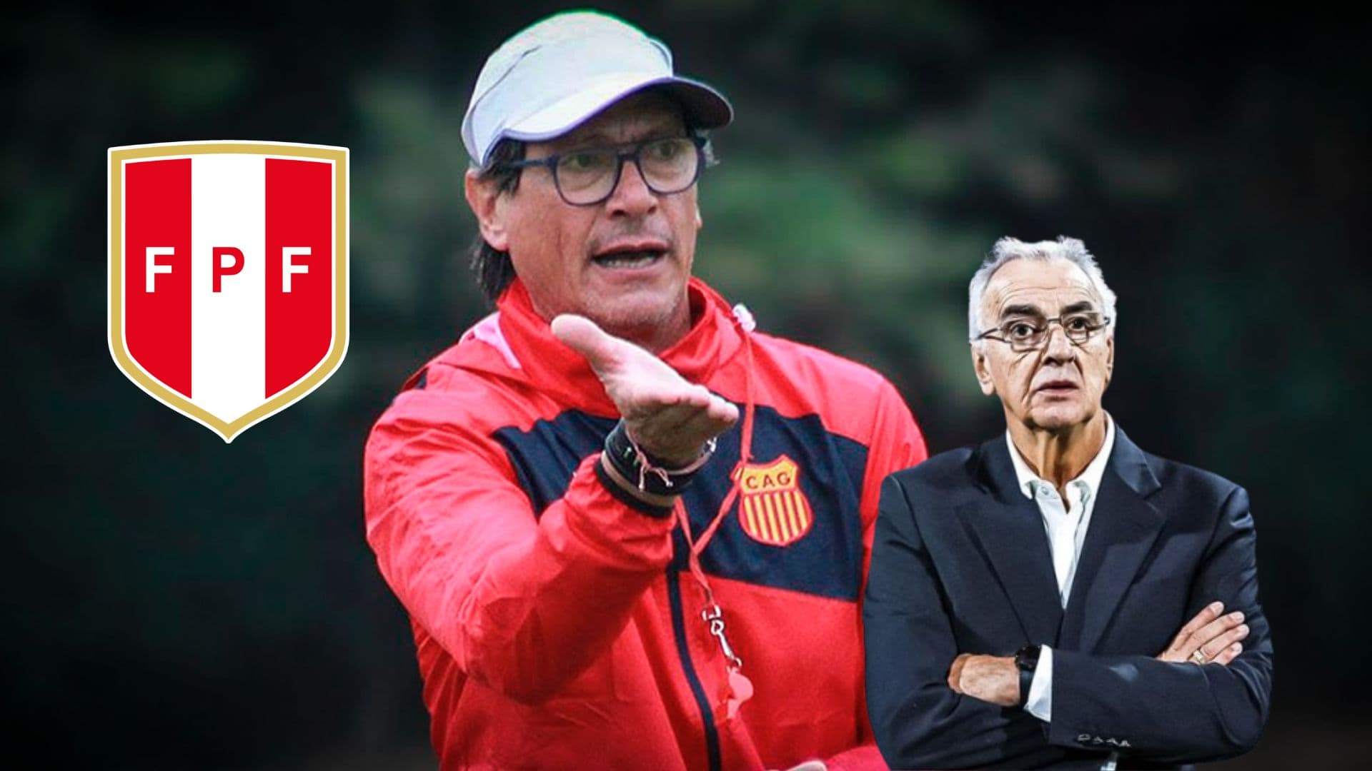 Ángel Comizzo - Jorge Fossati (Foto: Atlético Grau)