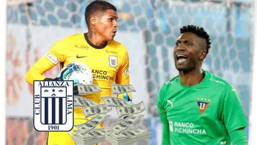 Ángelo Campos - Alexander Domínguez (Foto: Club Alianza Lima)