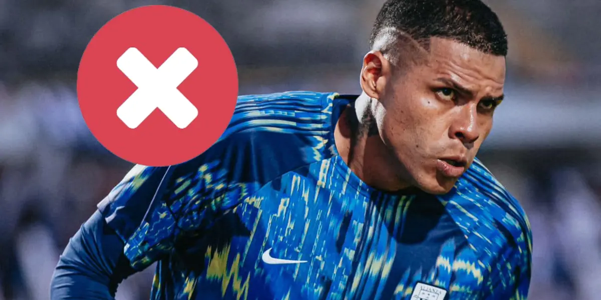 Ángelo Campos calentando (Foto: Alianza Lima)