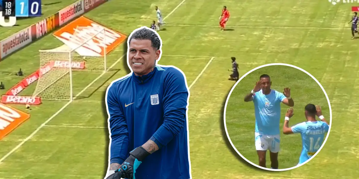 Ángelo Campos (Foto: Captura L1 Max y Alianza Lima).