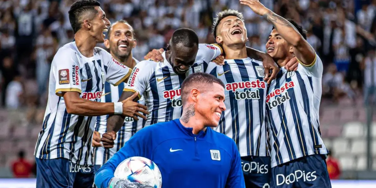 Ángelo Campos fue a ver el triunfo de Alianza Lima.