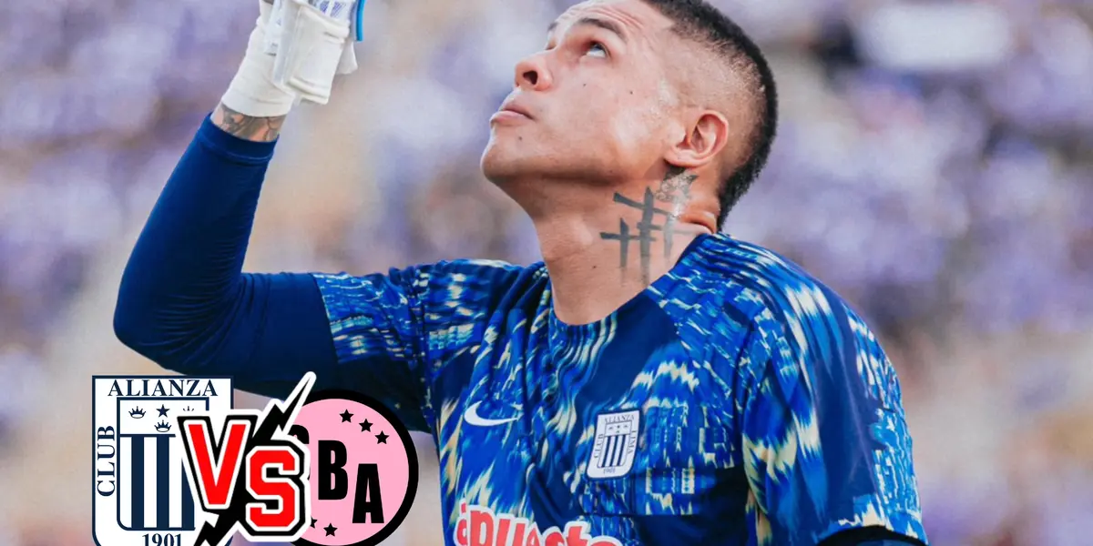 Ángelo Campos mirando al cielo