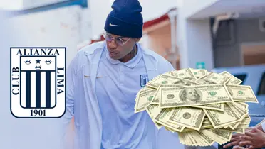 Angelo Campos saludando a los hinchas (Foto: Alianza Lima)