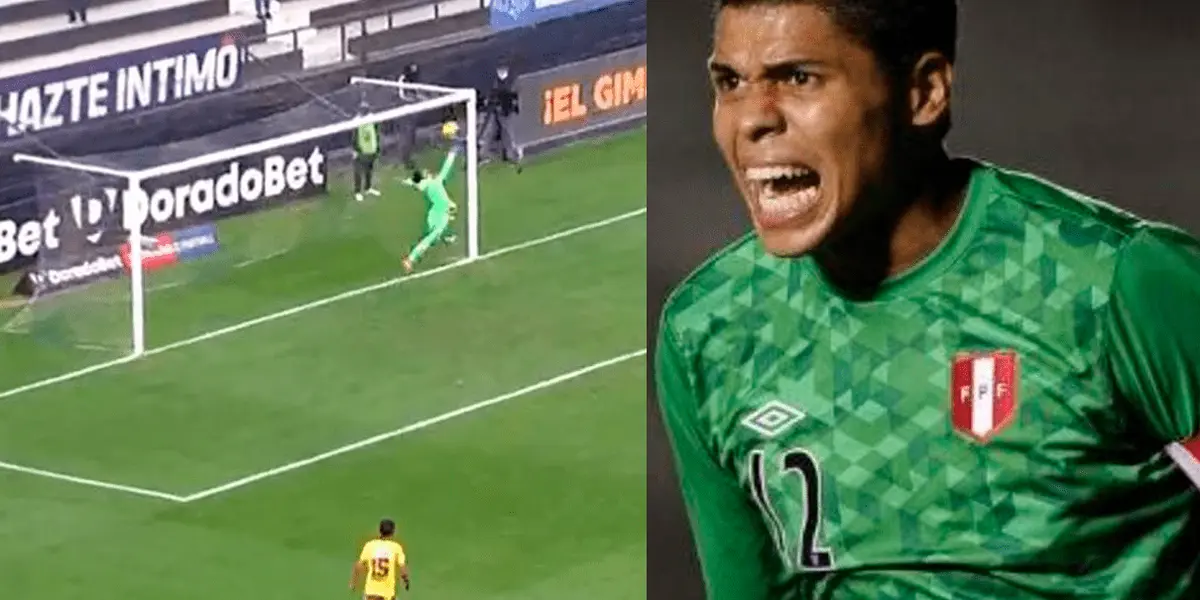 Ángelo Campos se metió una atajada de videojuego en el Alianza vs Cantolao