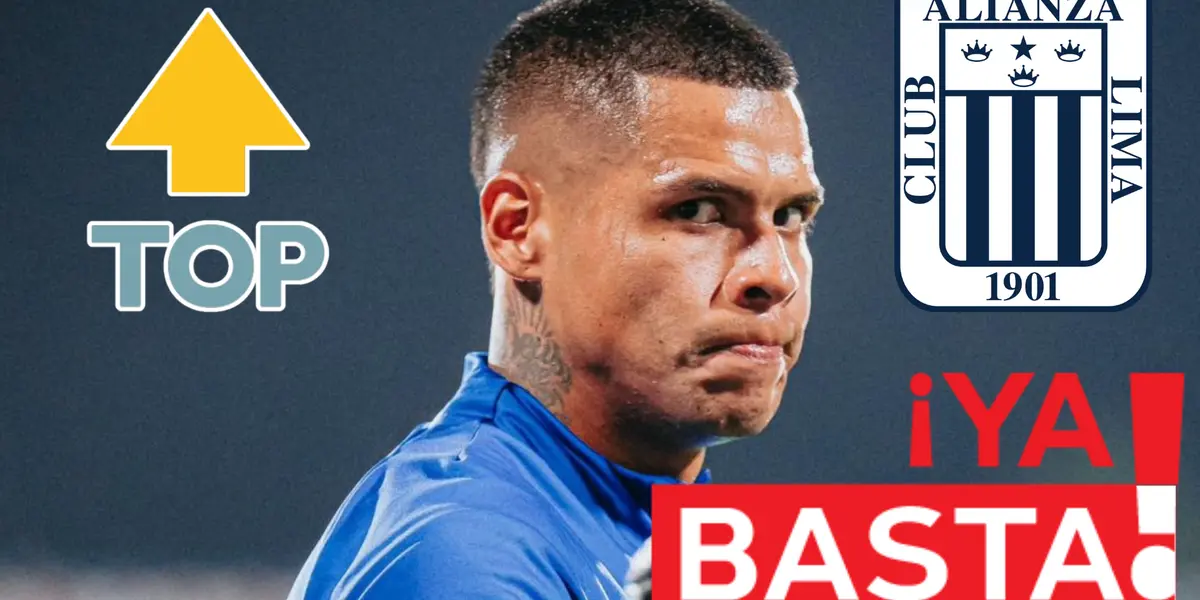 Ángelo Campos señalando con el dedo