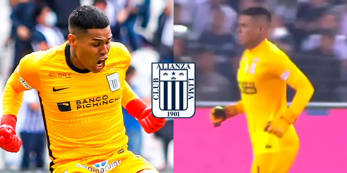 Ángelo Campos volvió a hacer una de sus típicas jugadas que llaman la atención