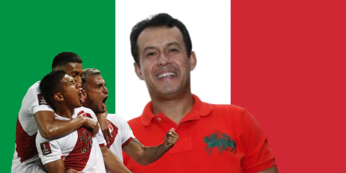 Ante la tormenta, el DT peruano recibió una gran noticia desde Italia.