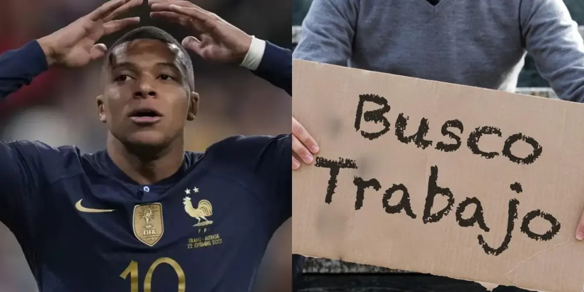 Anuló por completo al crack francés, ahora está pateando latas sin empleo