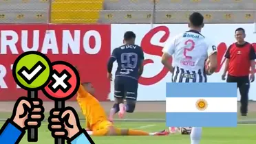 Arley Rodríguez - Ángelo Campos (Foto: Captura)