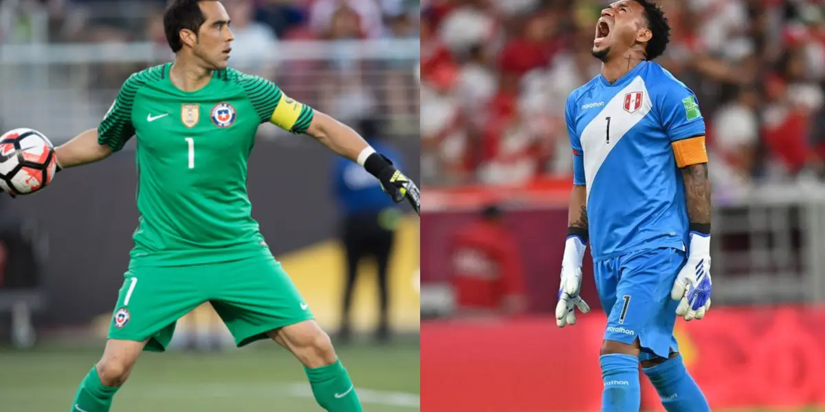 Arquero chileno criticó al capitán peruano