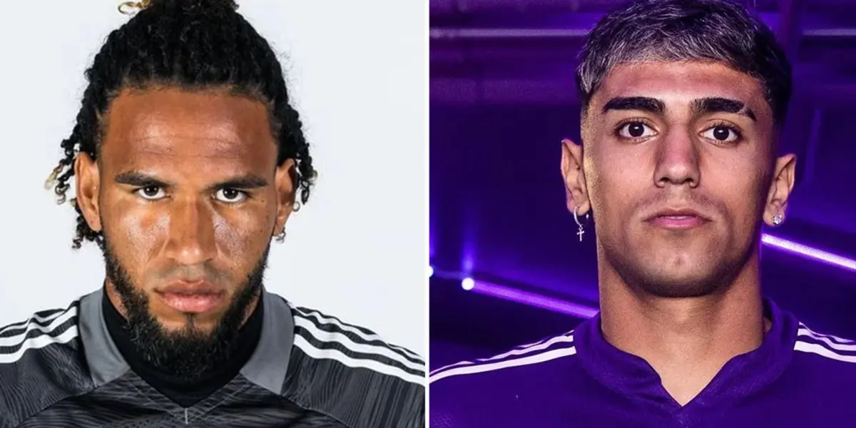 Arquero de la selección bromea con su compañero de equipo, de cara al partido frente a Uruguay