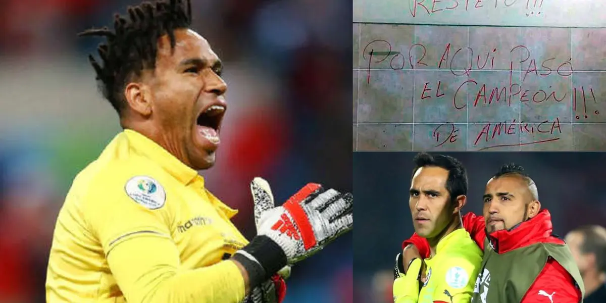 Arquero recordó ese hecho anecdótico