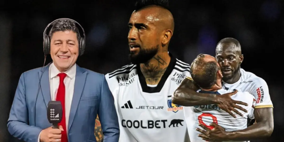 Arturo VIdal, al lado el 'Checho' Ibarra, al lado Barcos y Waterman. FOTO: Prensa Fútbol