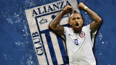 Arturo Vidal. FOTO: Alianza Lima Walpaper