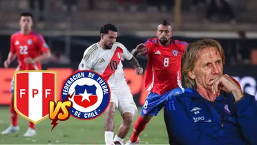 Arturo Vidal - Ricardo Gareca (Foto: Conmebol)