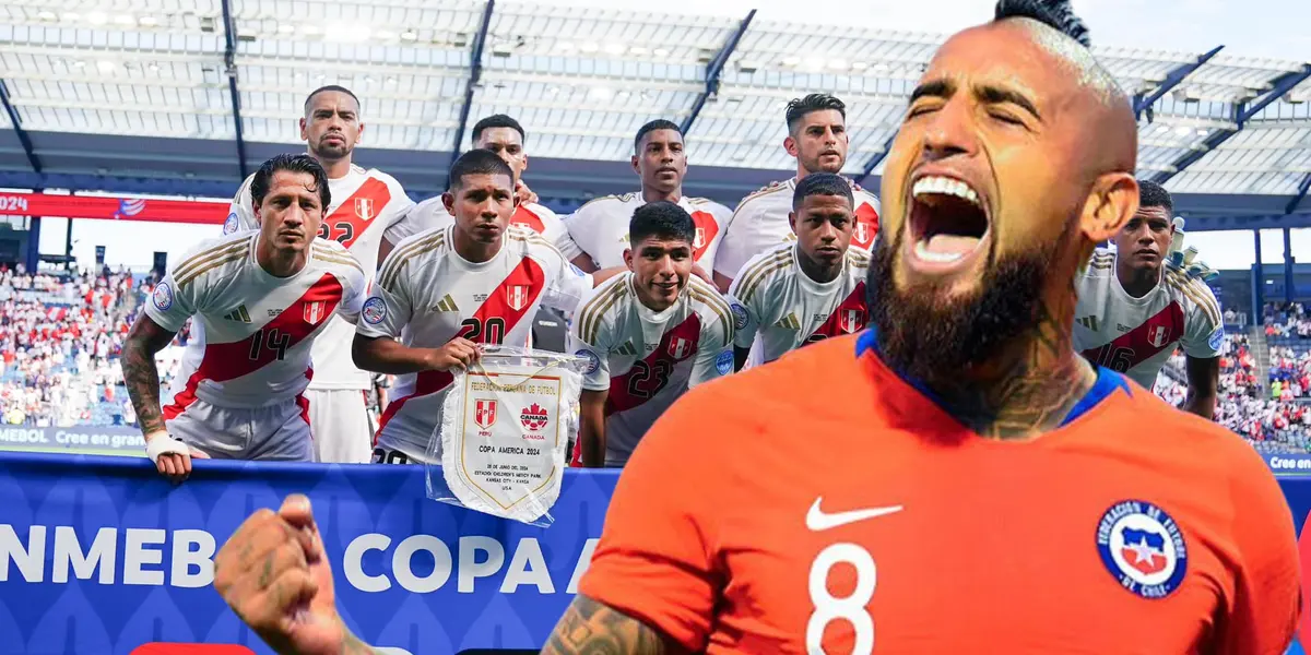 Arturo Vidal - Selección Peruana (Foto: FPF)