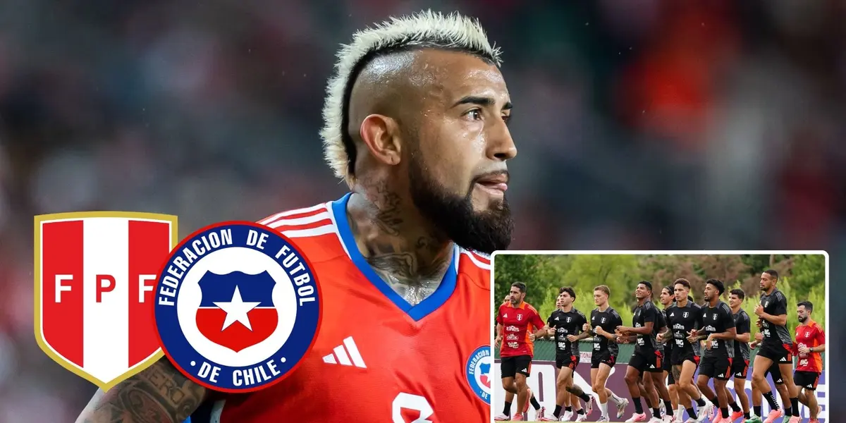 Arturo Vidal - Selección Peruana (Foto: La Roja)