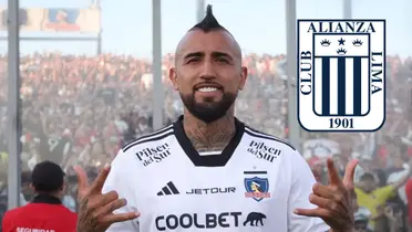 Arturo Vidal y el jugador que no puede ver de Alianza Lima