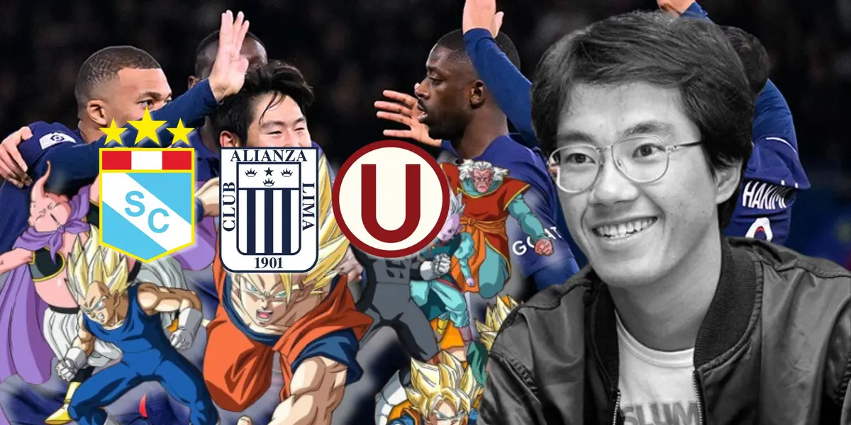 Así como el PSG, el grande del fútbol peruano que hizo honor a Akira Toriyama