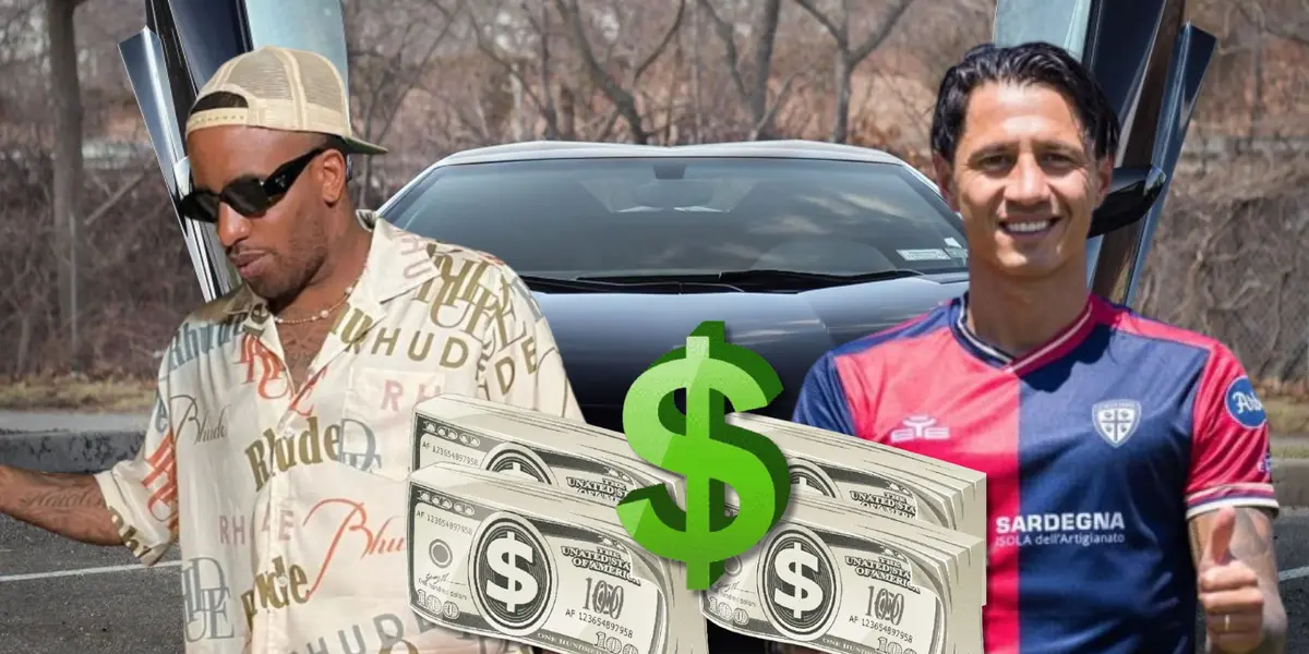 Así como Farfán y su Lamborghini, lo que vale el lujoso auto de Lapadula en Italia