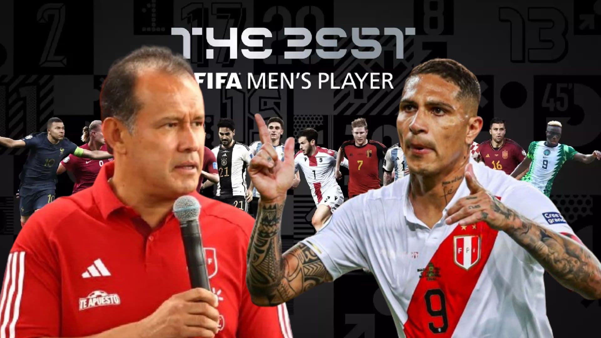 Así votaron Paolo Guerrero y Juan Reynoso en los famosos premios The Best