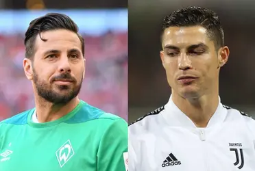 Aunque Cristiano Ronaldo ha ganado un sinfín de títulos y roto varios récords, sentía envidia de Claudio Pizarro.