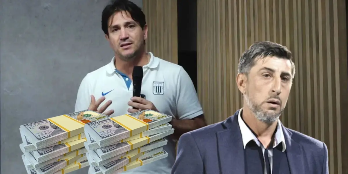 Bruno Marioni - Cristian Díaz (Foto: Club Alianza Lima)