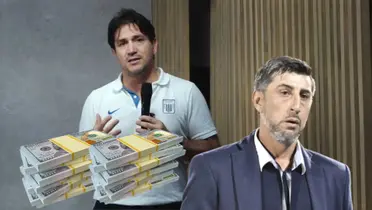 Bruno Marioni - Cristian Díaz (Foto: Club Alianza Lima)