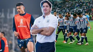Bruno Marioni, Jeriel De Santis y los jugadores de Alianza Lima festejando (Fotos: Alianza Lima)