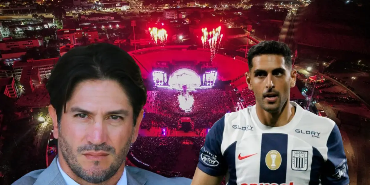 Bruno Marioni serio y Pablo Sabbag preocupado