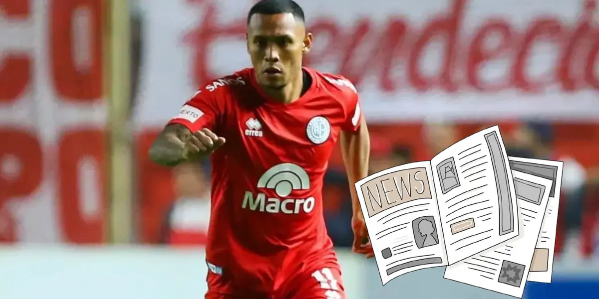 Bryan Reyna jugando con Belgrano