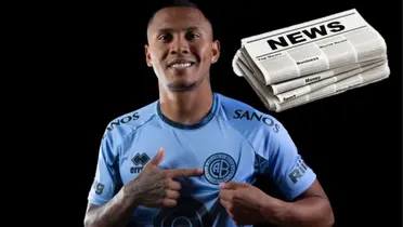 Bryan Reyna llegó a Belgrano de Argentina