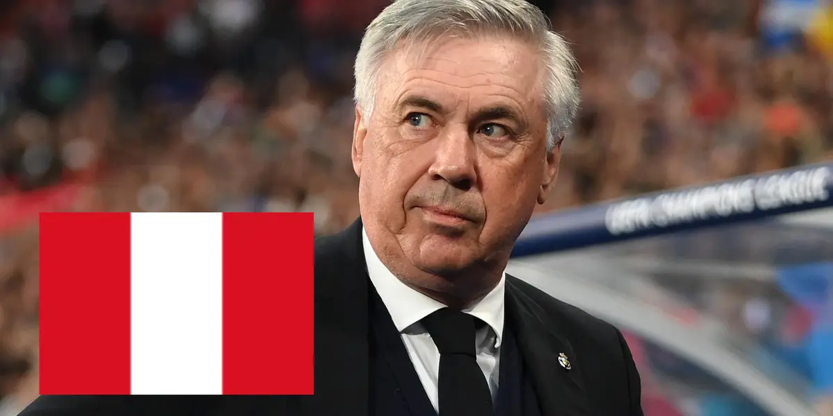 Carlo Ancelotti mirando molesto (Foto: Getty Images)