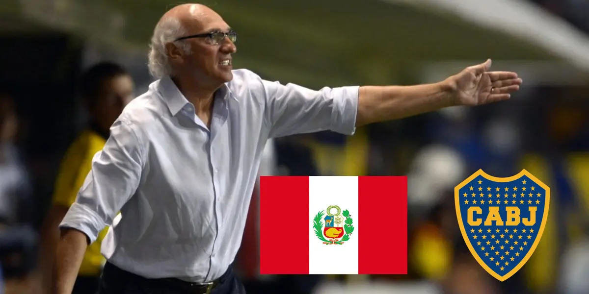 Carlos Bianchi dirigiendo a Boca Juniors de Argentina. FOTO: CONMEBOL