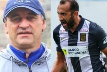 Carlos Bustos mencionó que Hernán Barcos, muy aparte del tema deportivo es líder positivo en la interna de Alianza Lima.