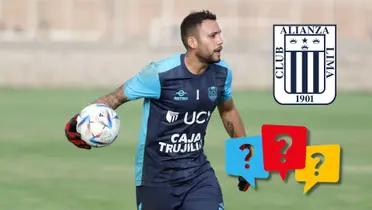 Carlos Grados entrenando con la UCV de Trujillo