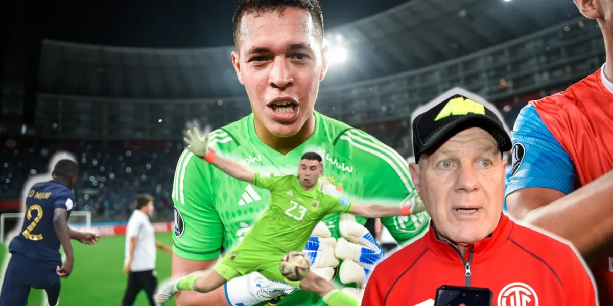 Carlos Ramacciotti se rindió ante el golero de Sporting Cristal.