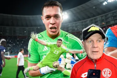 Carlos Ramacciotti se rindió ante el golero de Sporting Cristal.