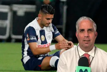 Carlos Zambrano, al lado Diego Rebagliati.