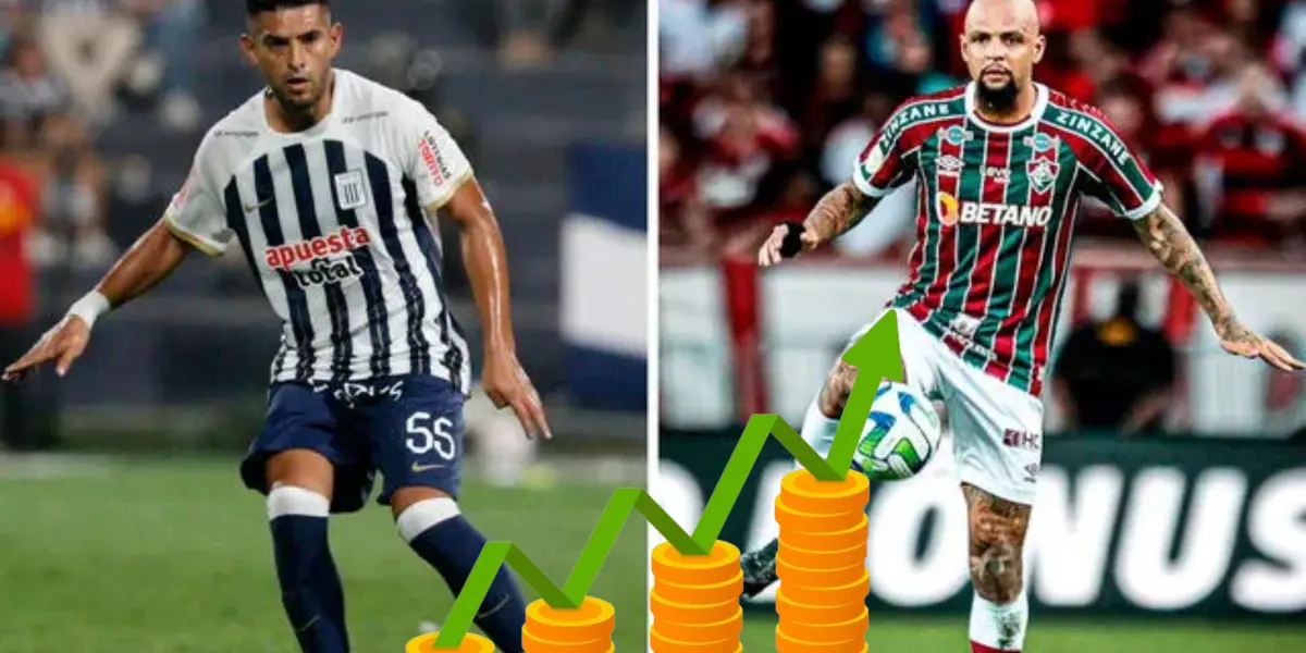 Carlos Zambrano, al lado Felipe Melo, ambos con la camiseta de sus respectivos equipos. FOTO: