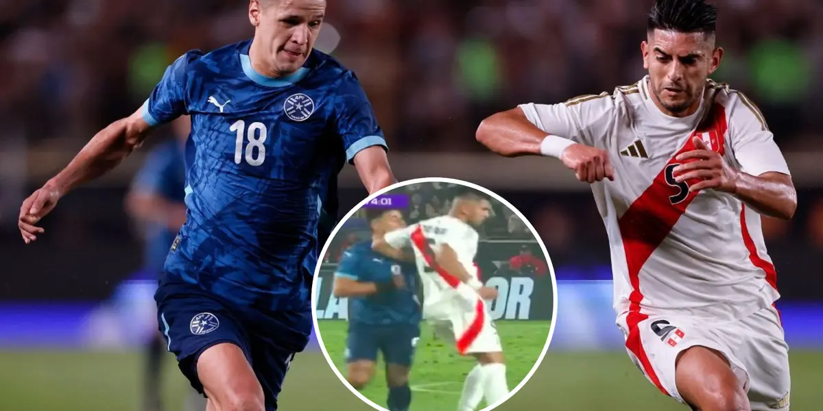 Carlos Zambrano contra Paraguay (Foto: Paraguay)