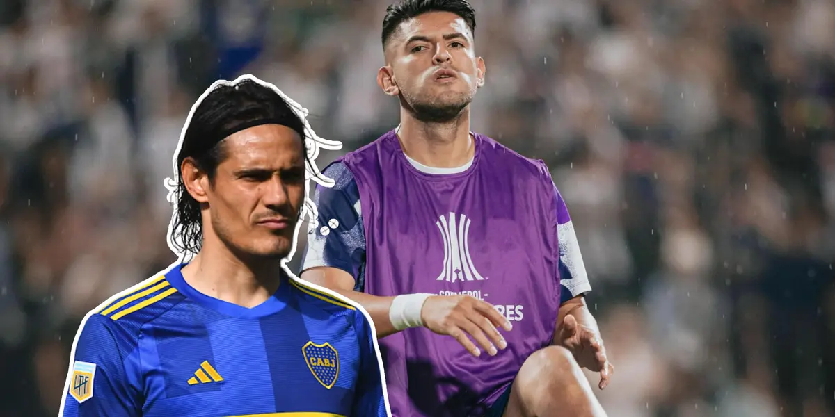 Carlos Zambrano - Edison Cavani (Foto: Alianza Lima)