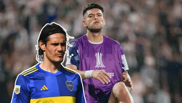 Carlos Zambrano - Edison Cavani (Foto: Alianza Lima)