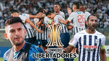 Carlos Zambrano feliz, Hernán Barcos gritando gol y los jugadores de Alianza Lima celebrando