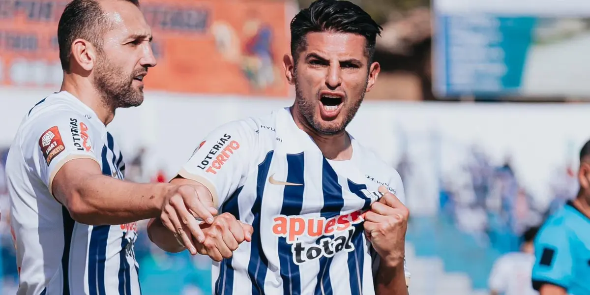 Carlos Zambrano - Hernán Barcos (Foto: Alianza Lima)
