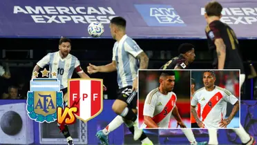 Carlos Zambrano - Paolo Guerrero (Foto: Conmebol)