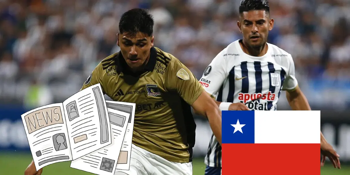 Carlos Zambrano peleando el balón ante Colo Colo (Foto: Colo Colo)