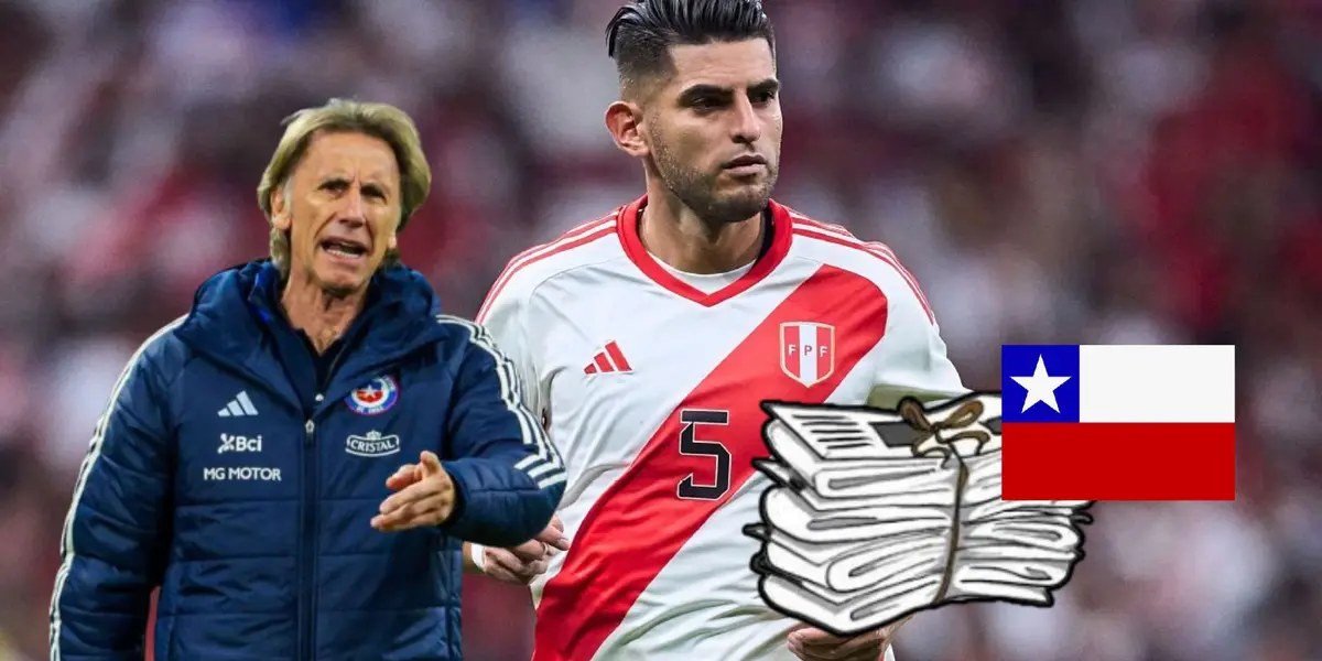 Carlos Zambrano y Ricardo Gareca (Foto: ESPN)