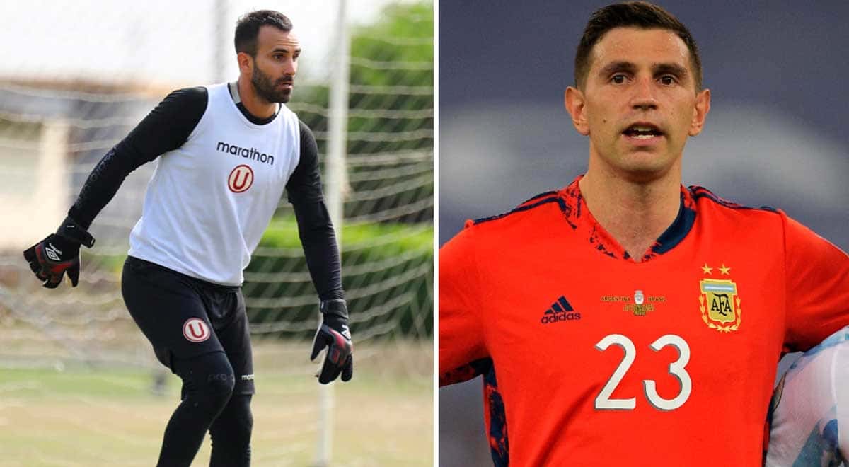 Carvallo imitó a 'Dibu' Martínez