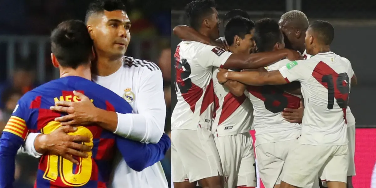 Casemiro se rinde ante este seleccionado nacional antes de enfrentar a Perú por las eliminatorias